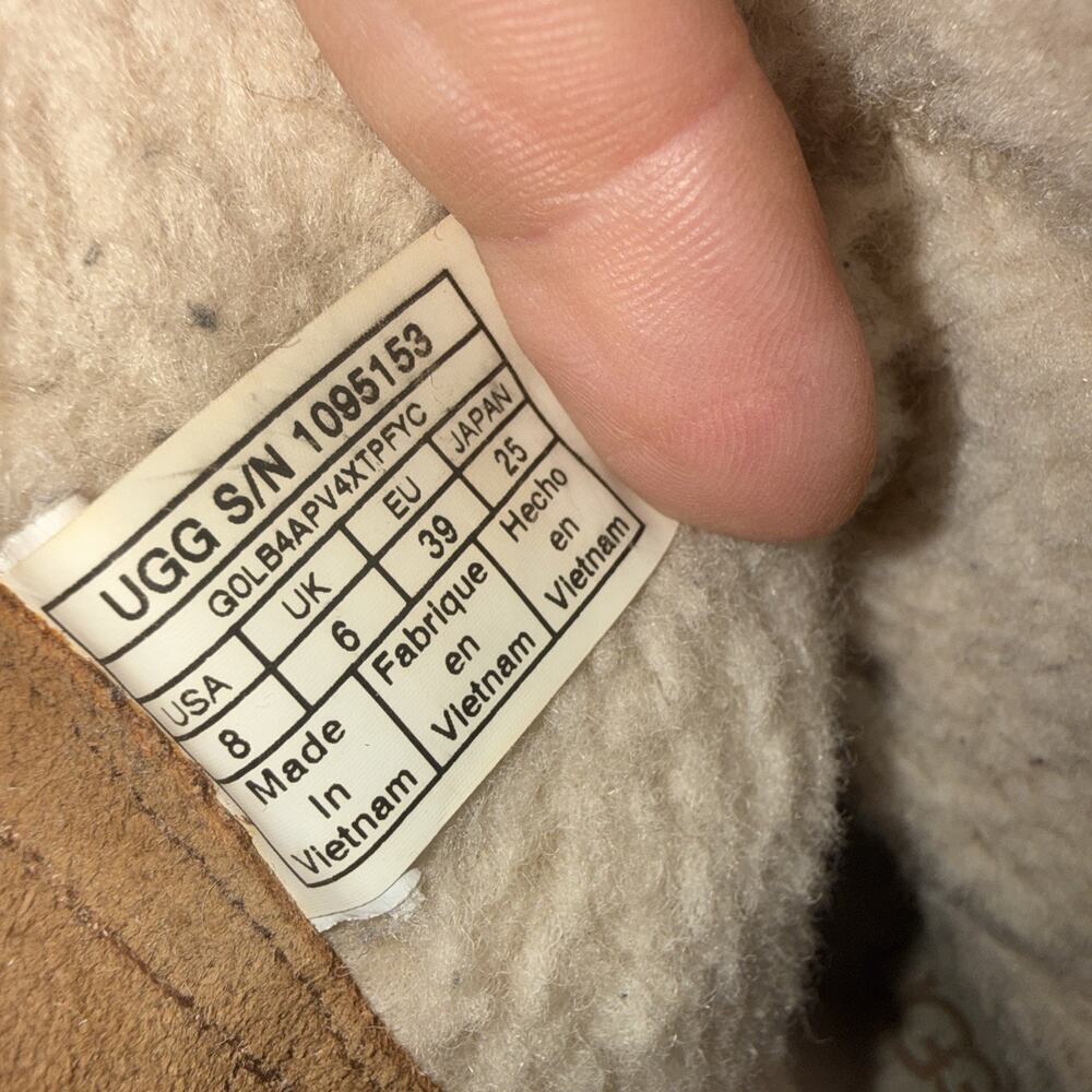 UGG Blayre III Waterproof Leather and UGG Pure Sherpa Dove Women's Boots Sz 8 - Picture 7 of 11